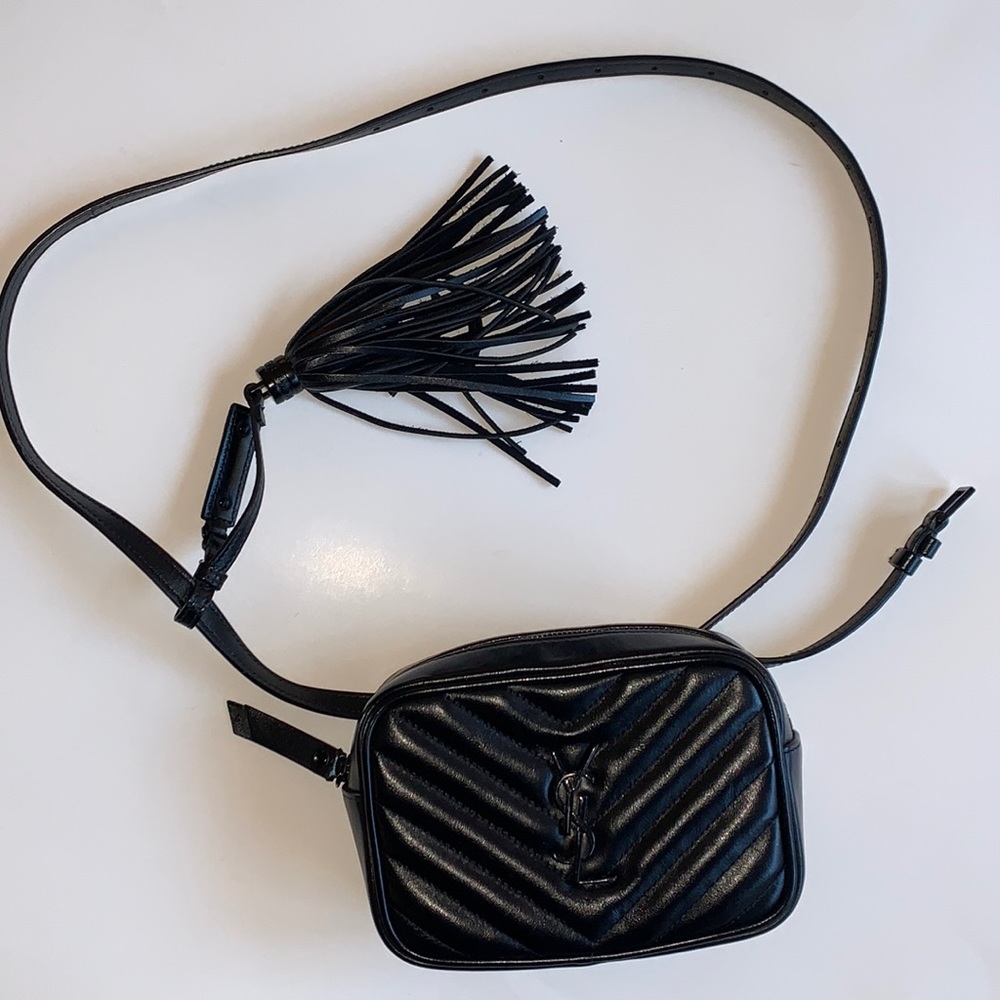 Authentic Saint Laurent Belt Bag - All Black